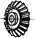 齒輪基本術語錐齒輪、準雙曲面齒輪及其齒輪副