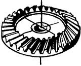 齒輪基本術語錐齒輪、準雙曲面齒輪及其齒輪副