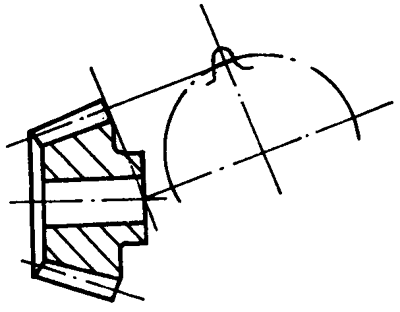 錐齒輪和準雙曲面齒輪術語一般定義