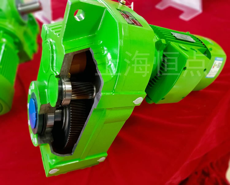 展會 F系列齒輪減速機剖面圖(内部有什麽)- 恒點原創