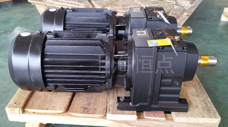 R47系列減速機配電機，黑金剛 實物圖